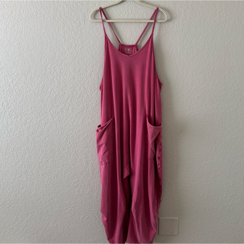 Free People Hot Shot Jumpsuit XL